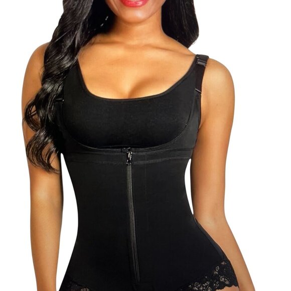 Shaperx Other - New Womens Shapewear Tummy Control Body Shaper Zipper Bodysuit Size: 3XL